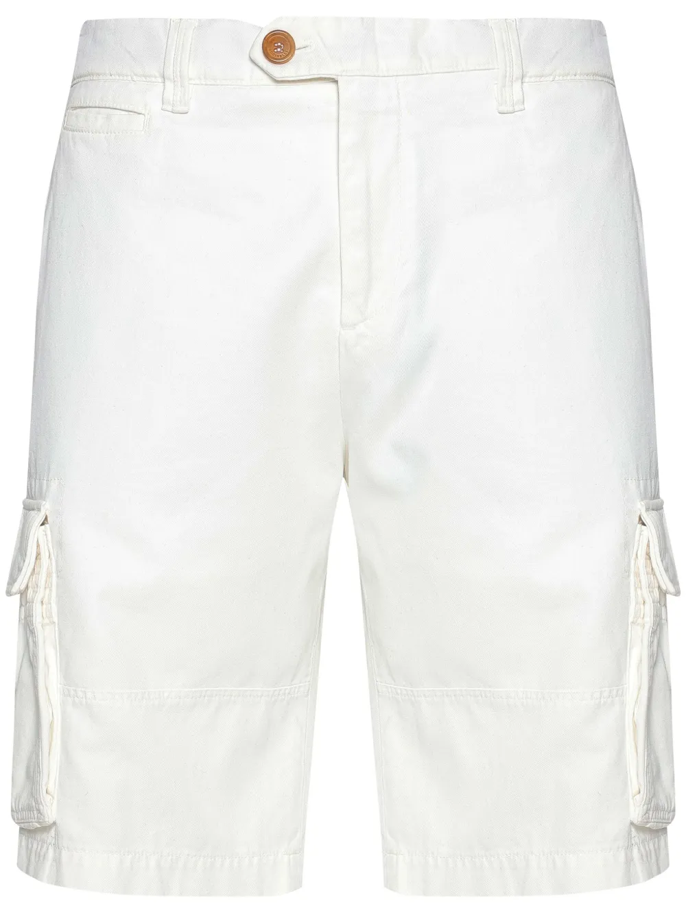 Brunello Cucinelli cotton cargo shorts | White | Image 1
