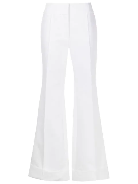PUCCI pantalones acampanados con tiro medio