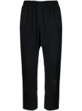 Comme Des Garçons Comme Des Garçons wool cropped trousers - Blue
