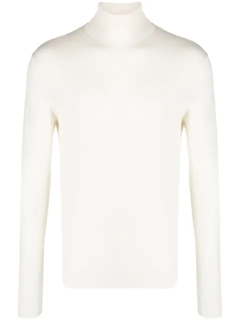 Gabriele Pasini roll-neck ribbed-knit jumper 