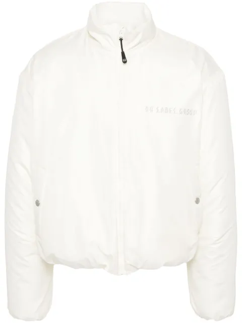 44 LABEL GROUP Boo logo-print jacket