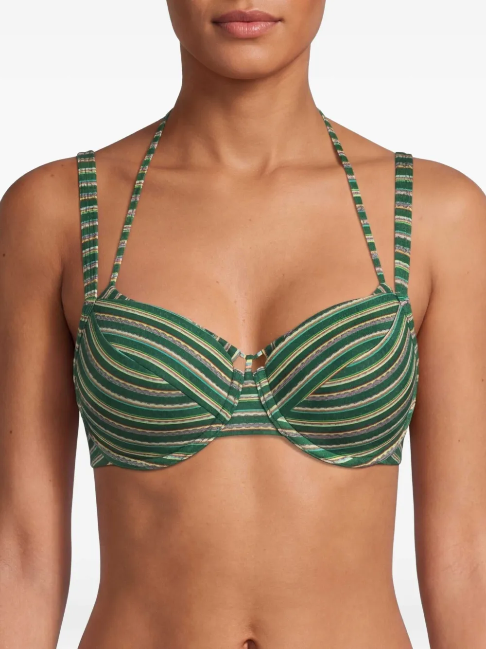 Marlies Dekkers Bikinitop met Pre-owned Groen