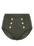 Marlies Dekkers Royal Navy high-waist bikini bottoms - Green