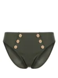 Marlies Dekkers Royal Navy mid-rise bikini bottoms - Green