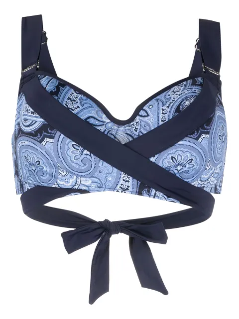 Marlies Dekkers Top bikini Cache Coeur con stampa paisley