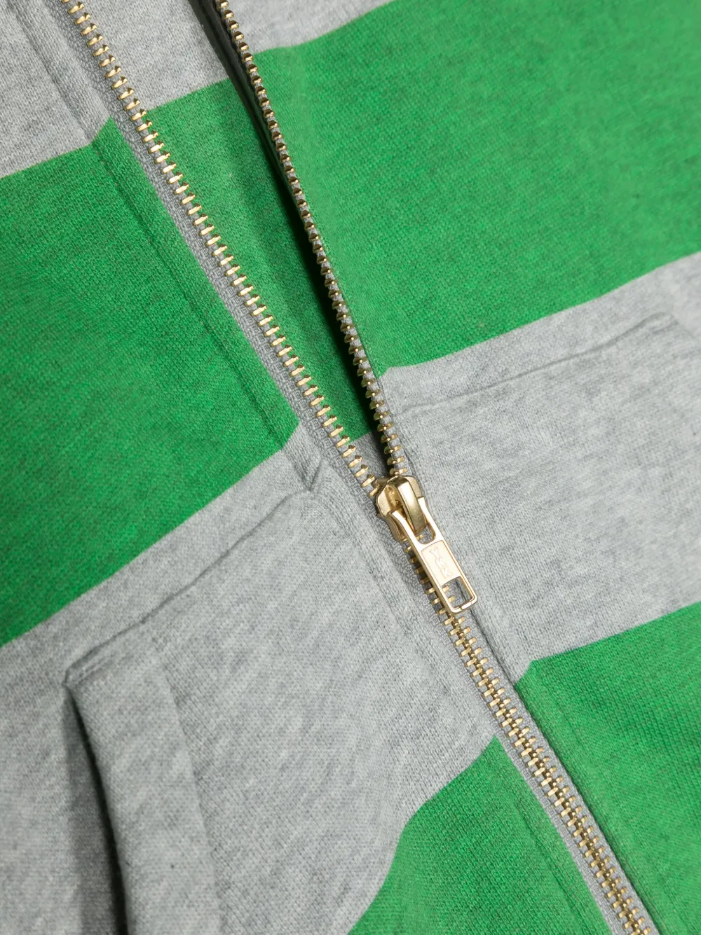  Mini Rodini Sudadera Con Capucha Y Cremallera - Verde 