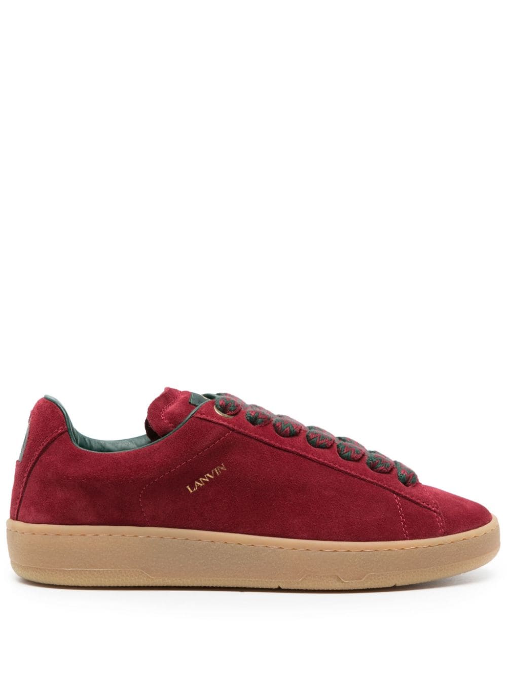 Image 1 of Lanvin Lite Curb suede sneakers