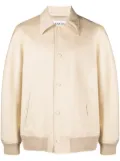Lanvin pointed-collar bomber jacket - Neutrals