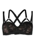 Marlies Dekkers Taboo floral-lace balcony bra - Black