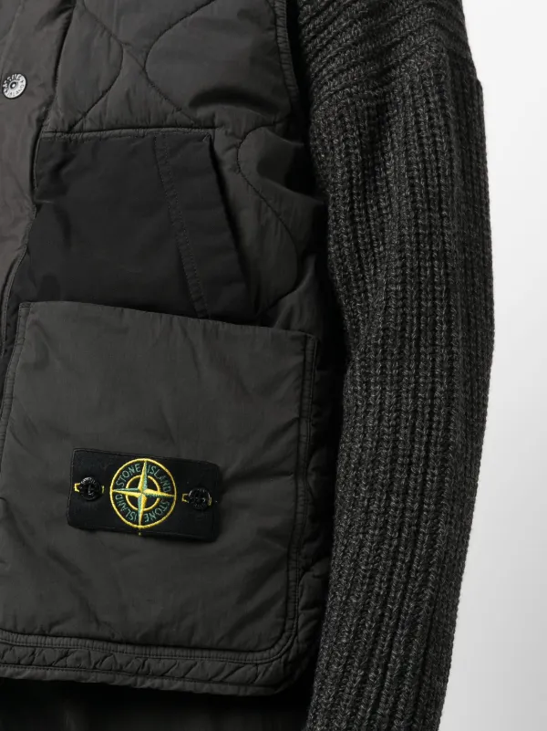 Stone Island キルティングベスト - Farfetch