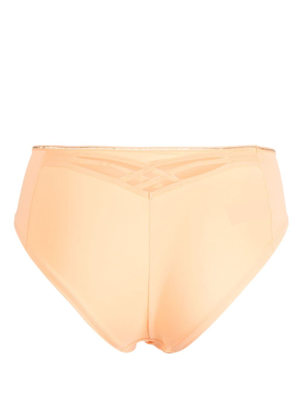 Shop Marlies Dekkers Dame De Paris Brazilian Briefs In Orange