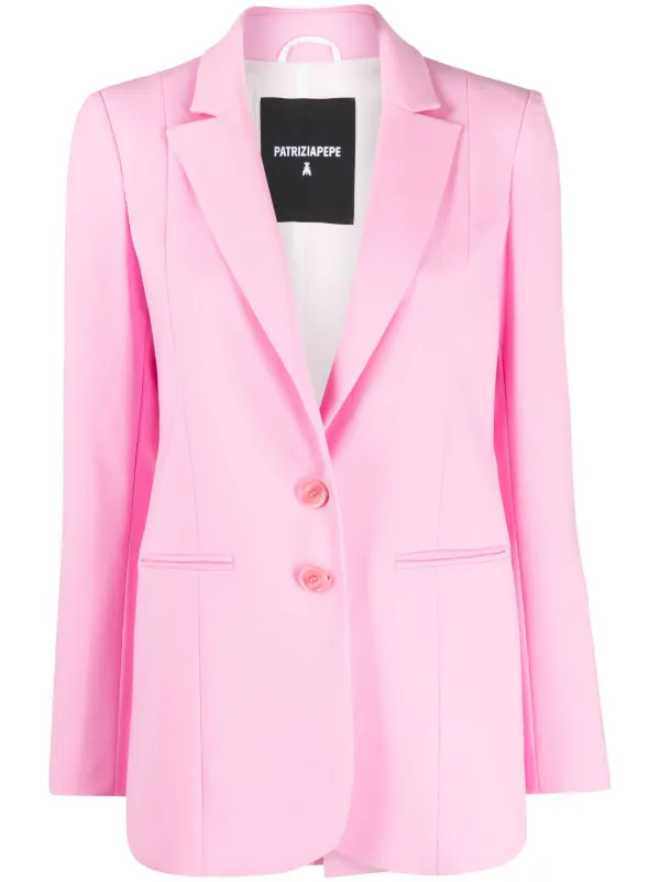 Patrizia Pepe long-sleeved Crepe Blazer Dress - Farfetch