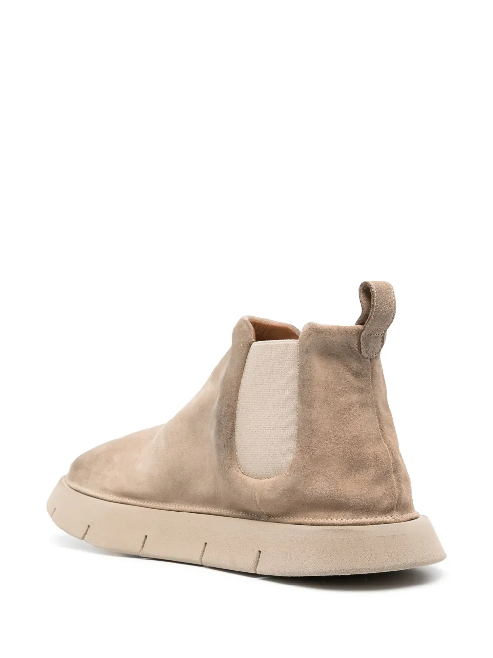 Marsèll Intagliata Suede Boots In Neutrals