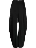 ALESSANDRO VIGILANTE high-rise straight-leg trousers - Black