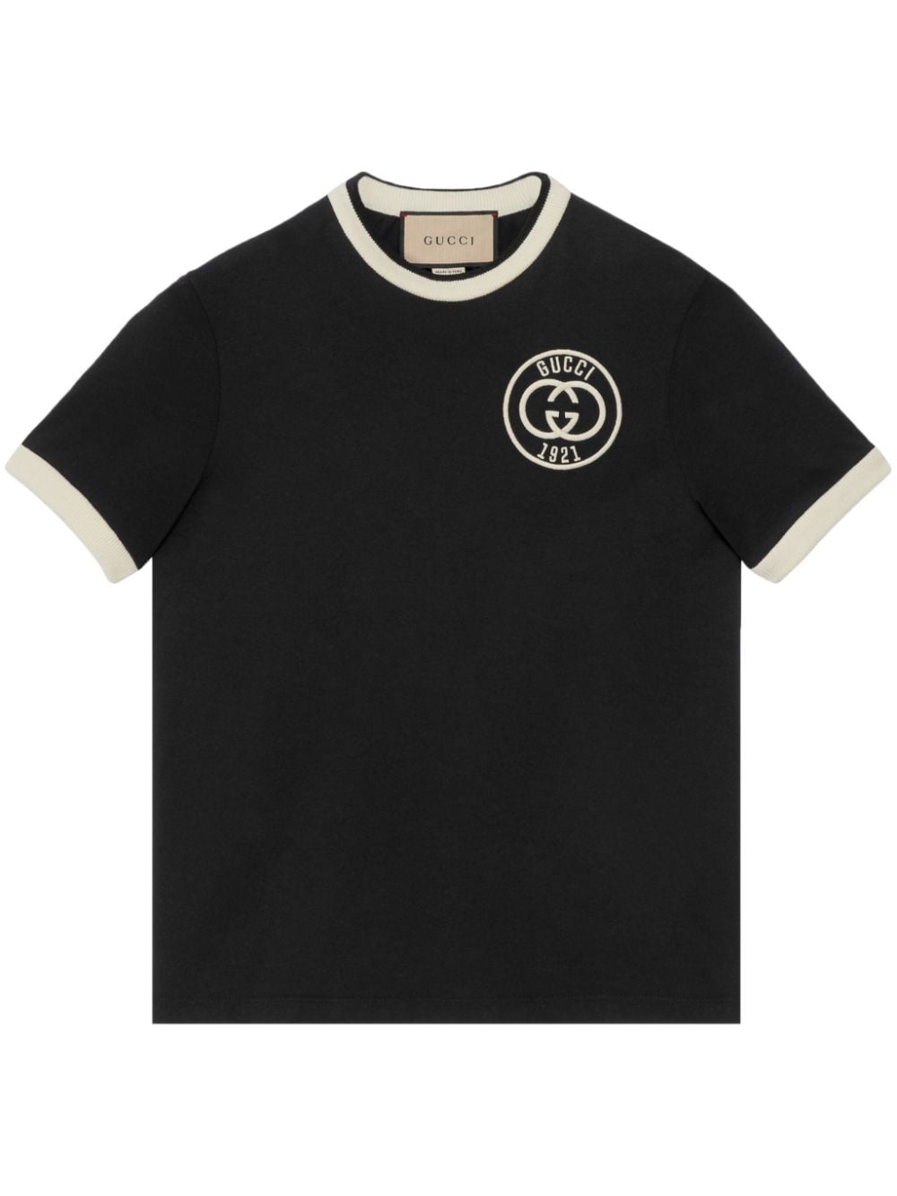 Gucci logo-embroidered Cotton T-shirt - Farfetch