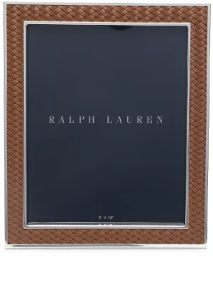 Ralph Lauren Home Durham レザーフォトフレーム | ブラウン | FARFETCH JP