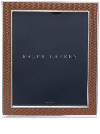Ralph Lauren Home Brockton レザーフォトフレーム | ブラウン 