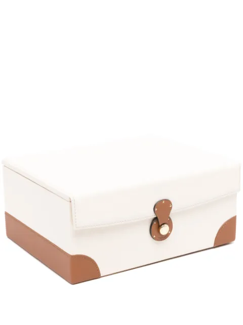 Ralph Lauren Home Ryan 皮质收纳盒（27厘米 x 12厘米）