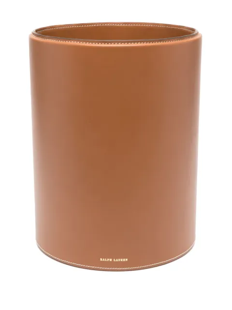 Ralph Lauren Home Brennan leather waste bin
