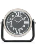 Ralph Lauren Home Brennan leather clock - Black