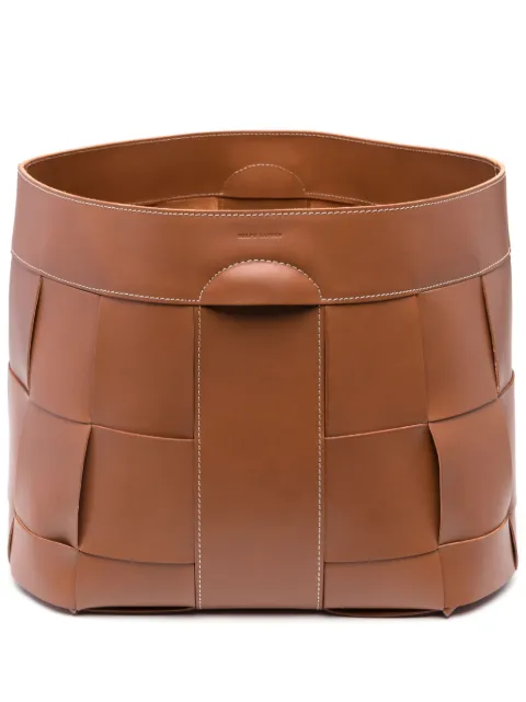 Ralph Lauren Home Großer Hailey Korb aus Leder