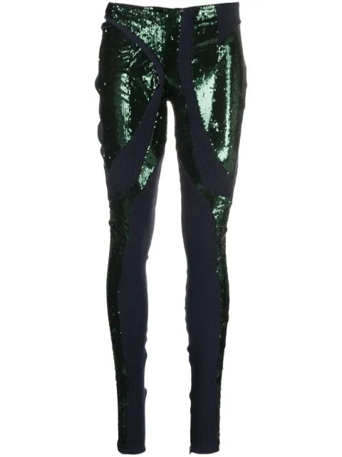 Ottolinger panelled sequin leggings