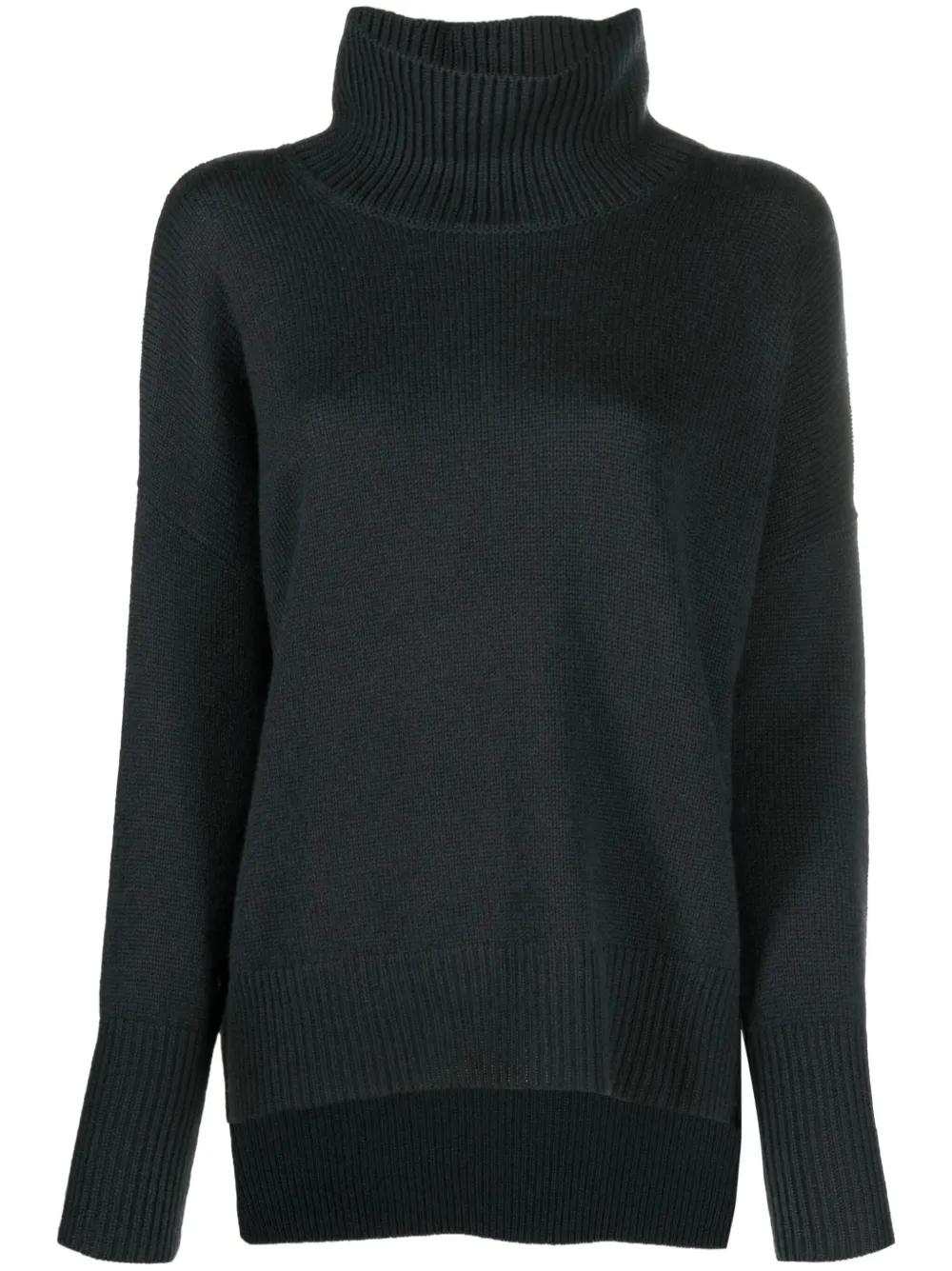 Lisa Yang funnel-neck cashmere jumper - Grey