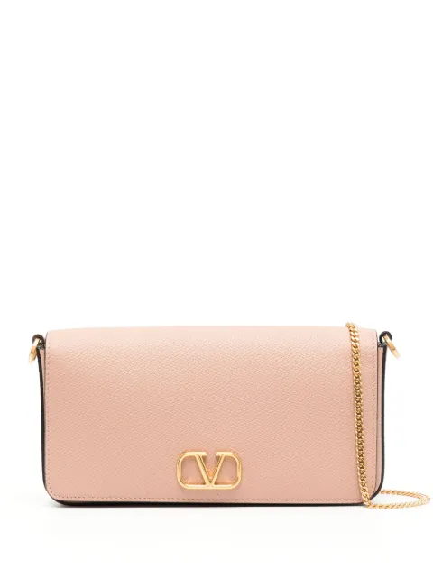 Valentino Garavani VLogo Signature leather crossbody bag WOMEN