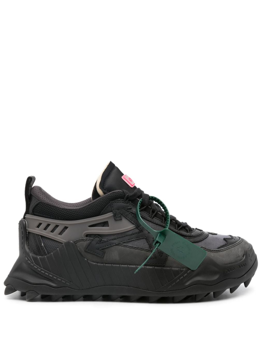 Off-White Odsy-1000 leather sneakers - Schwarz