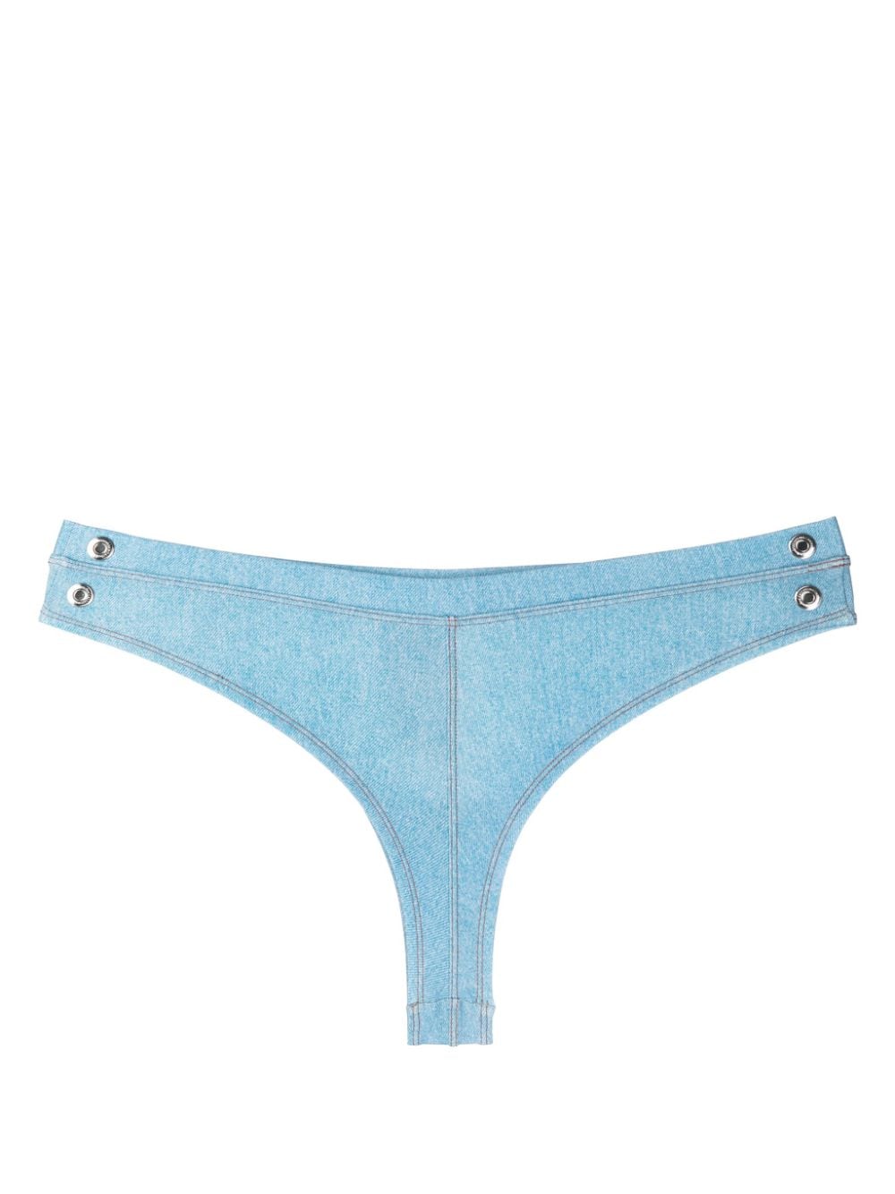 Shop Marlies Dekkers Gardenista Logo-patch Briefs In Blue