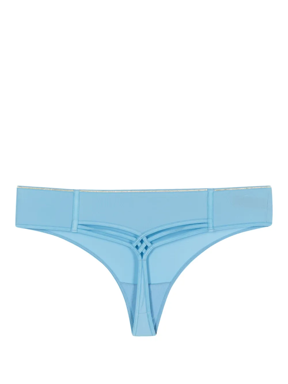 Shop Marlies Dekkers Cut-out Classic Briefs In Blue