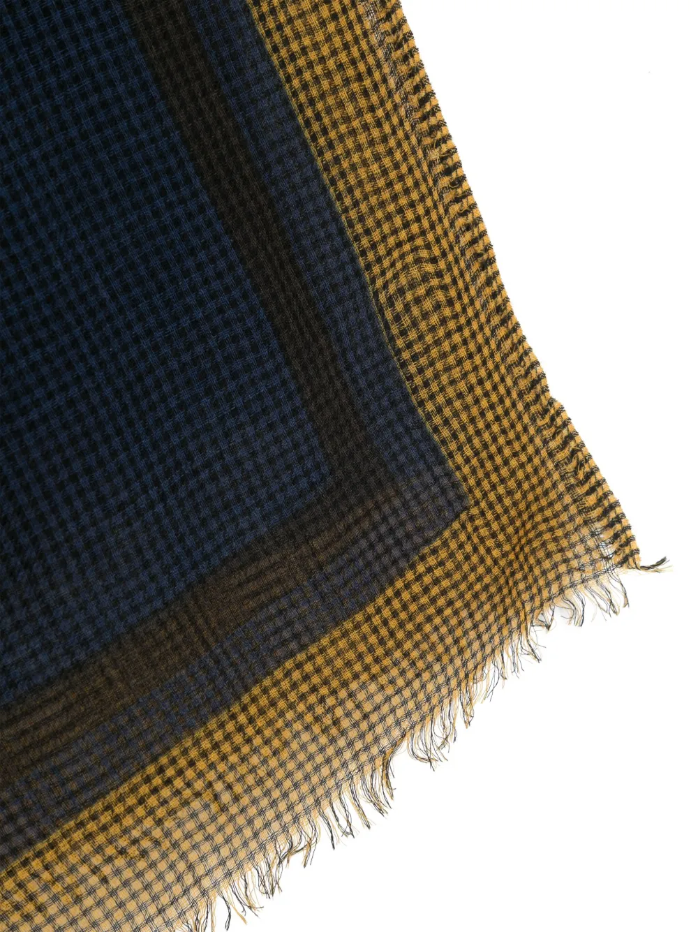 Destin Sjaal met jacquard - Blauw
