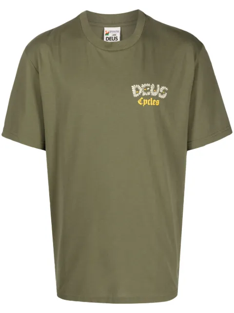 Deus Ex Machina Tangerine Box crew-neck T-shirt 