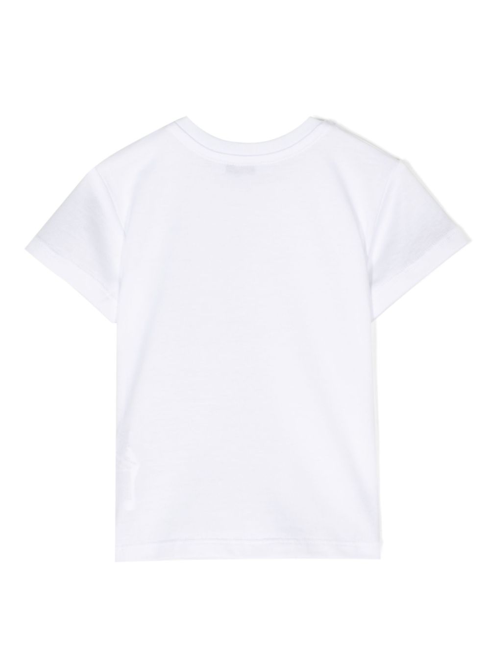 Dolce & Gabbana Kids T-shirt met logoprint - Wit