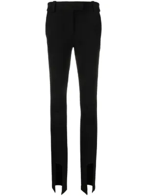 パンツ Alessandro Vigilante Flared Pants With Concealed Closure ALESSANDRO VIGILANTE Flared Pants With Concealed Closure in