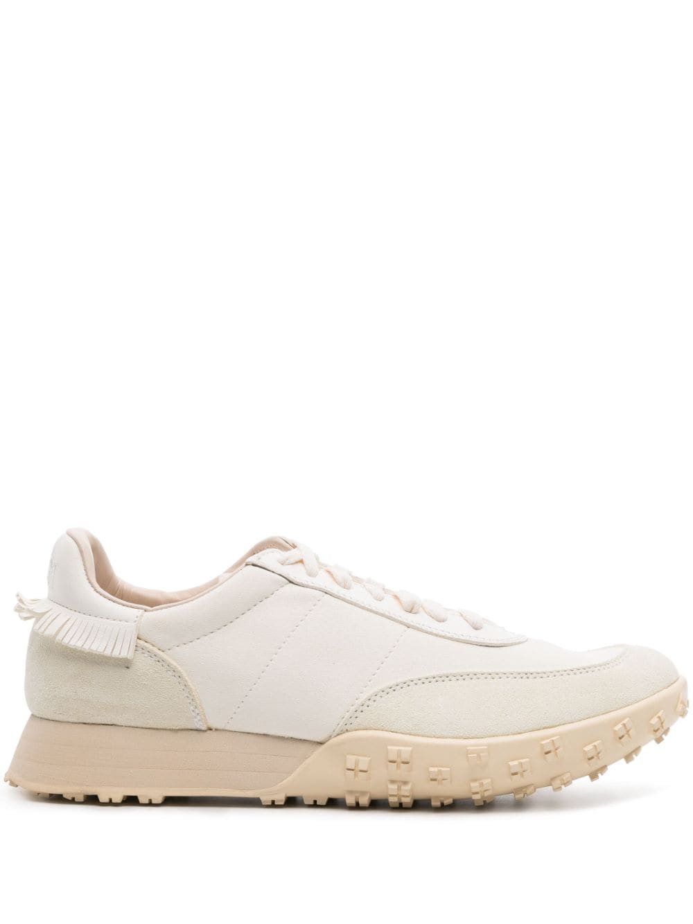 Visvim Hospoa Runner suede sneakers White