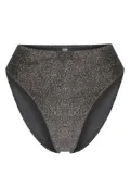 Form and Fold The 90s Rise bikini bottoms - Silver
