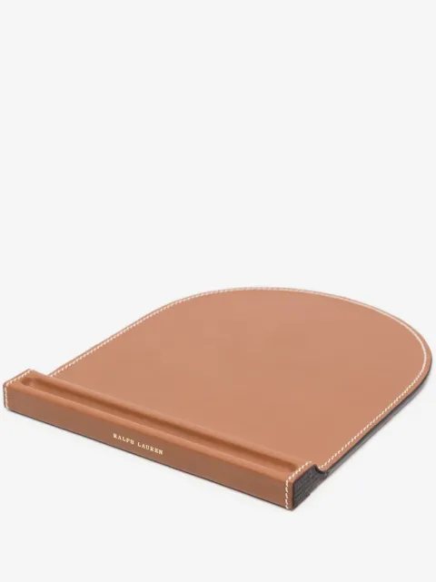 Ralph Lauren Home logo-print leather mouse pad 