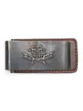 Ralph Lauren RRL Western leather money clip - Brown