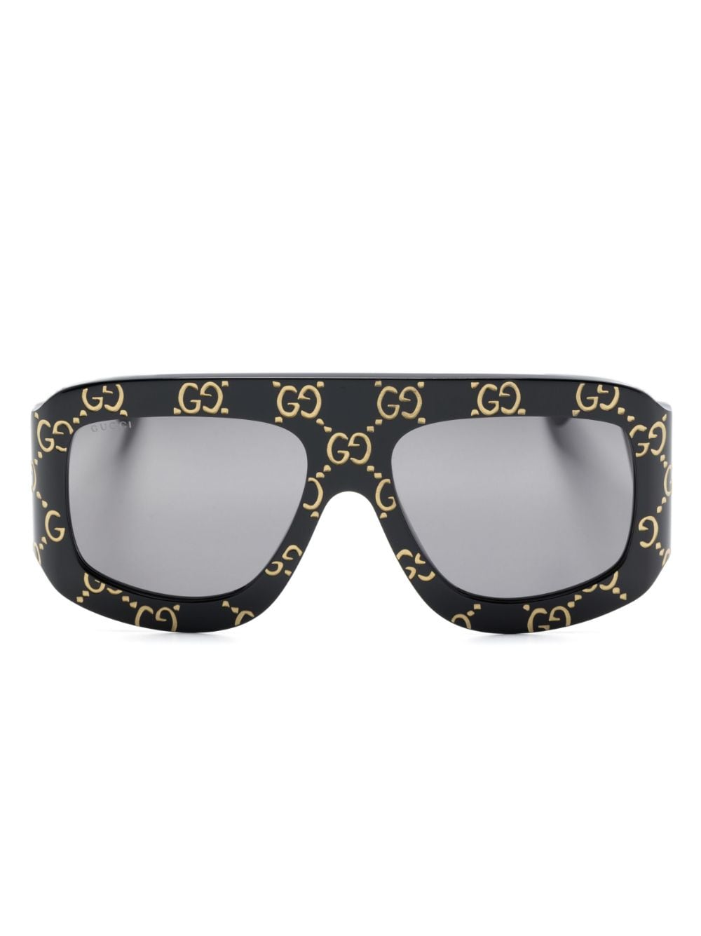 Gucci Eyewear GG zonnebril met piloten montuur Zwart