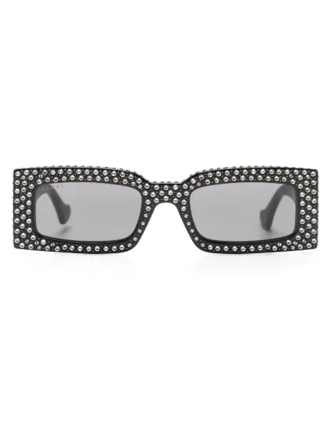 Gucci Eyewear Gene GG rectangle-frame sunglasses 