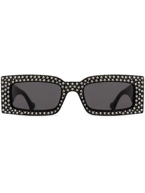 Gucci Eyewear Gene GG rectangle-frame sunglasses