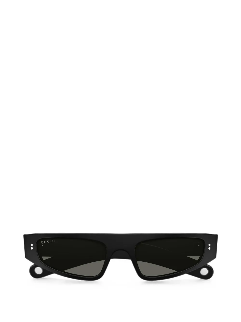 Gucci Eyewear Zonnebril met cat-eye montuur Zwart