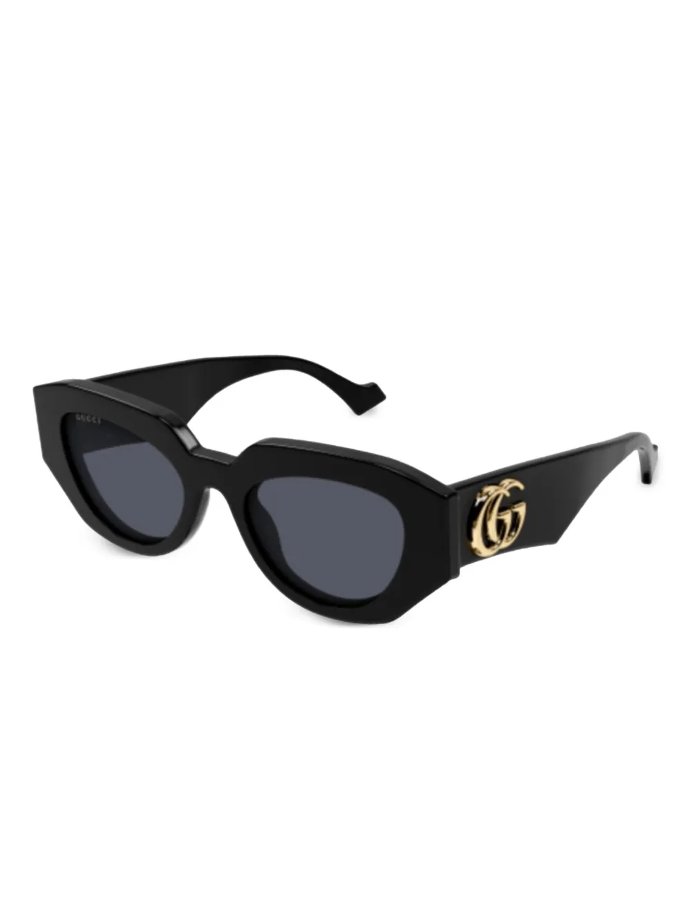 Gucci Eyewear Gene GG oval-frame sunglasses | Image 2