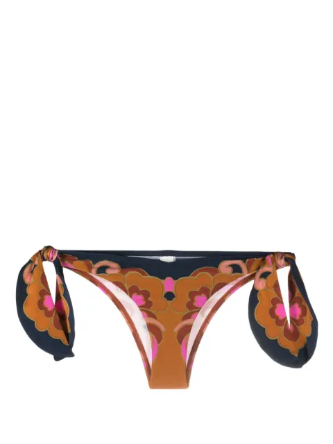 ZIMMERMANN Acadian Scarf floral-print bikini bottoms