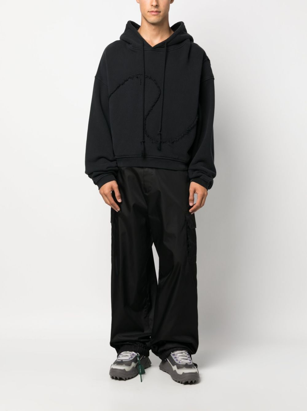 Off-White wide-leg Cargo Trousers - Farfetch