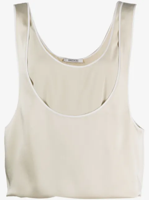 Gauchère Mirros sleeveless tank top