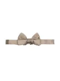 Dolce & Gabbana Kids silk bow tie - Brown