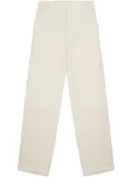 Eckhaus Latta basket weave loose-fit trousers - Neutrals