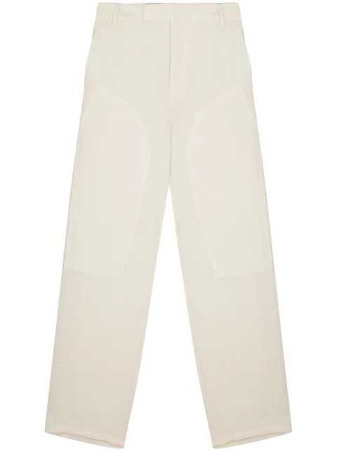 Eckhaus Latta basket weave loose-fit trousers